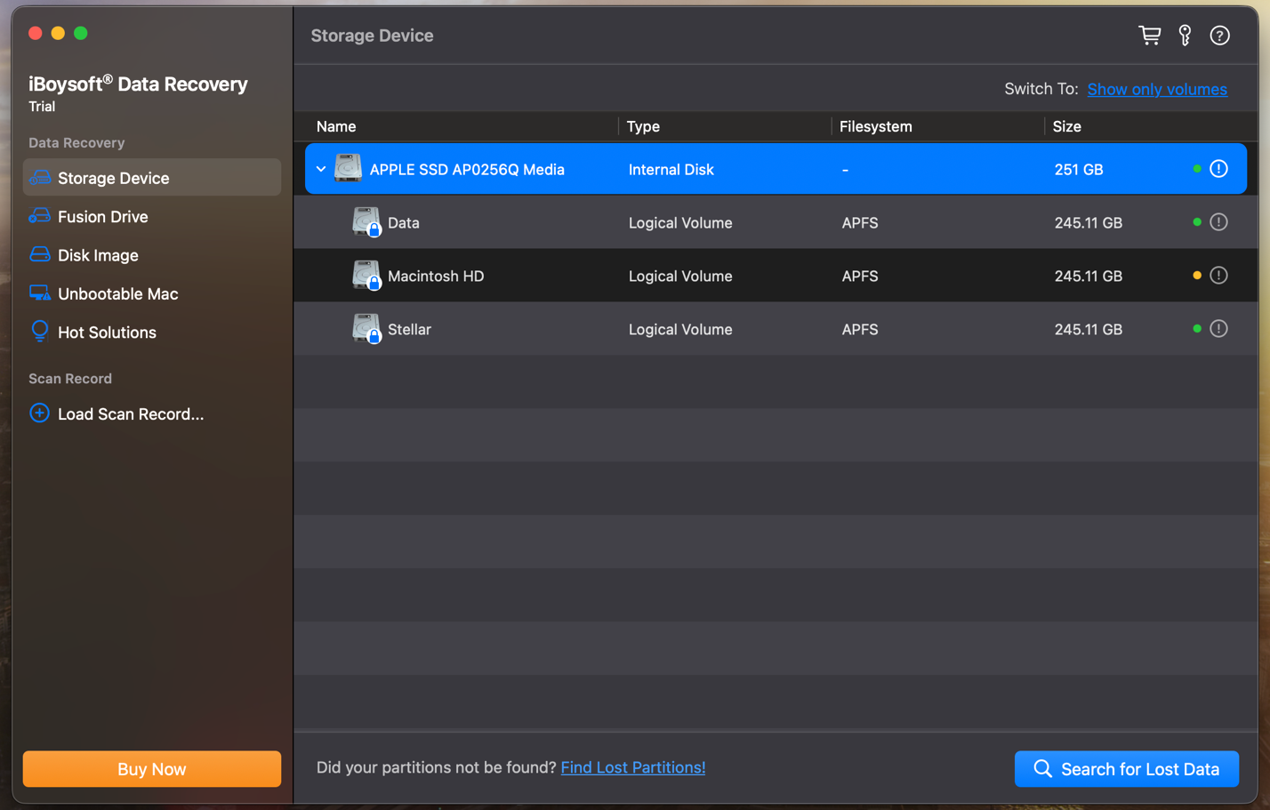 iBoysoft Data Recovery